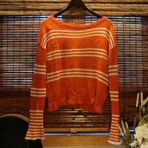 Press Long-Sleeve Crop Sweater